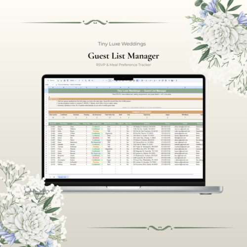Guest List Manager
