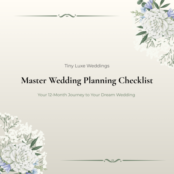 Master Wedding Planning Checklist Master Wedding Planning Checklist PDF