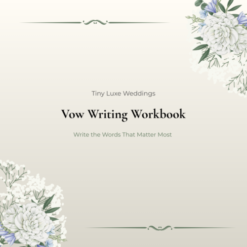 Vow Writing Workbook PDF
