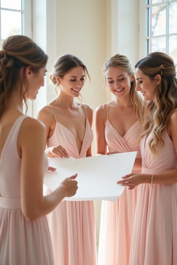 address bridesmaid dress tensions