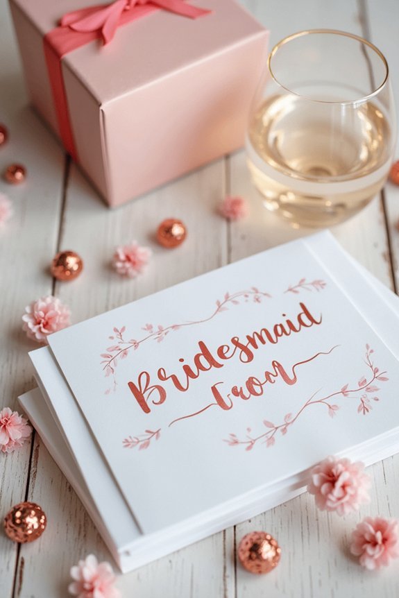 affordable bridal party proposals