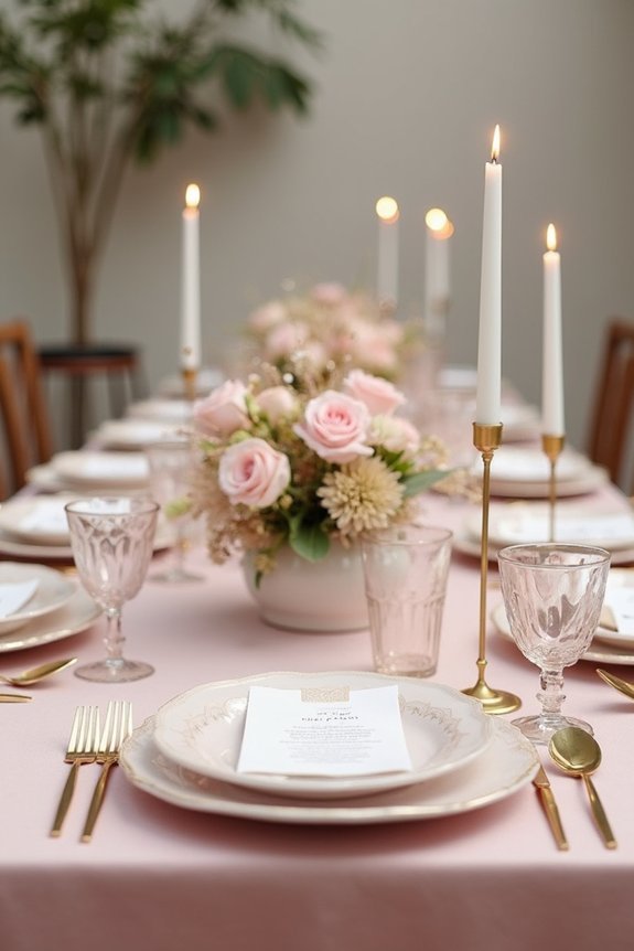 affordable dusty rose elegance