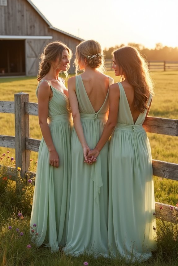 affordable elegance for bridesmaids