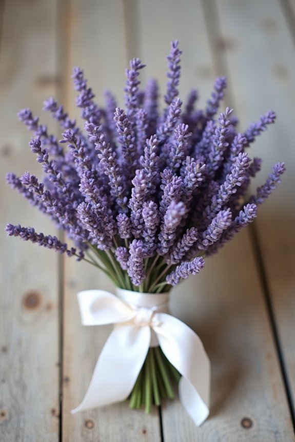 affordable lavender floral arrangements
