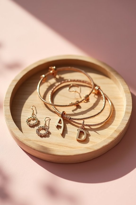 affordable personalized bridesmaid jewelry