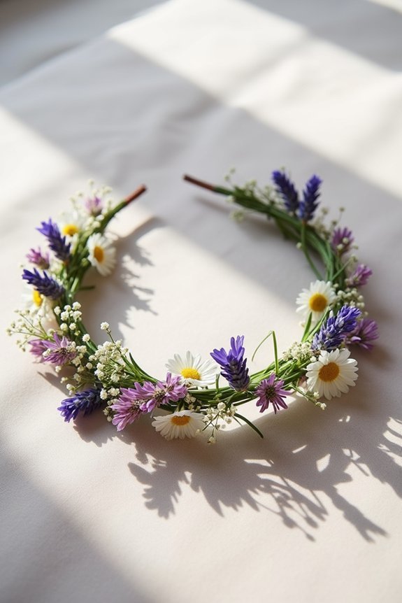 affordable wildflower crown options