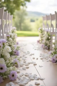 anemones elevate aisle beauty