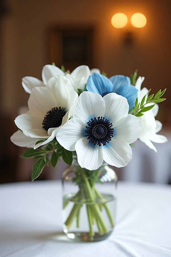 anemones tailored for weddings
