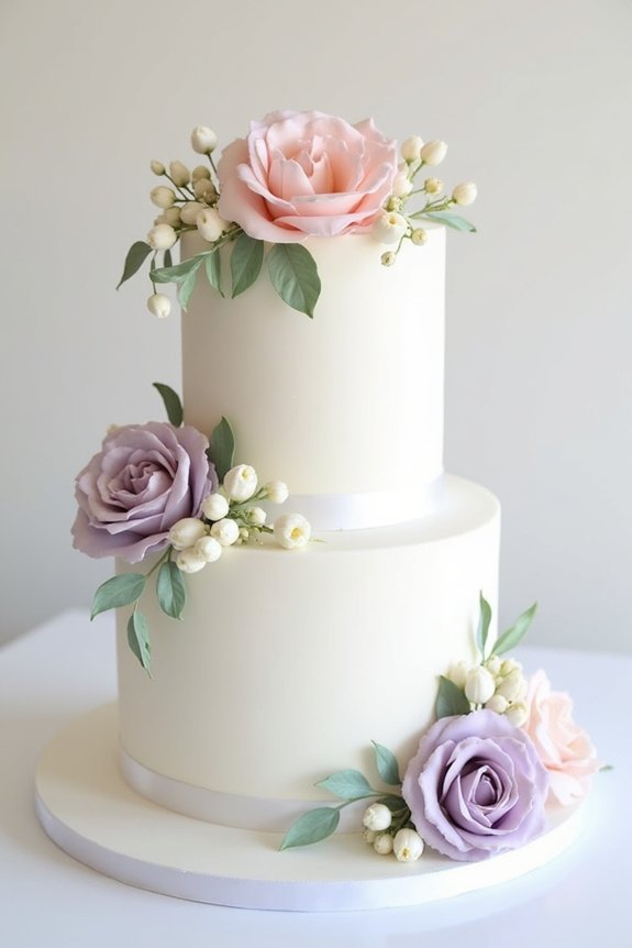 artistic edible wedding centerpiece