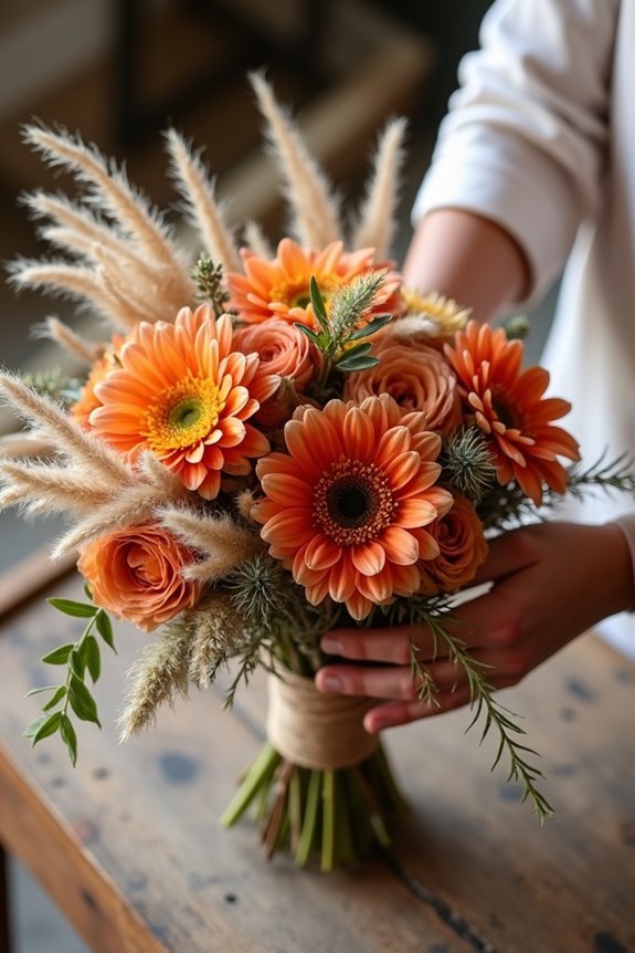 assemble your floral bouquet