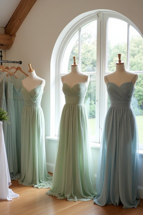 authentic rustic bridesmaid dresses