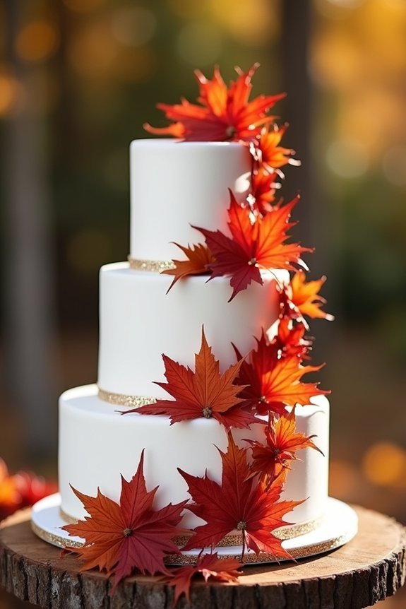 autumn wedding cake inspiration