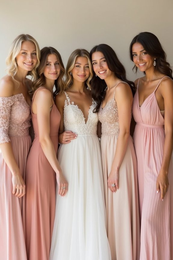 balance bridesmaid dress styles