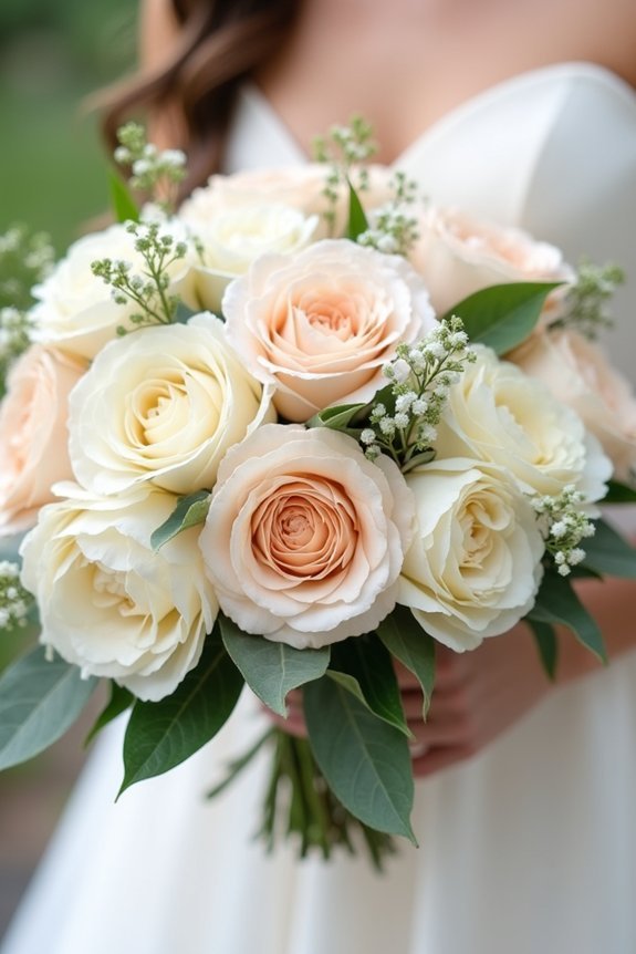 balanced bouquet flower proportions