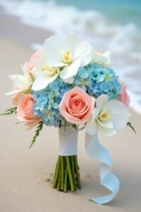 beach wedding bouquet inspiration