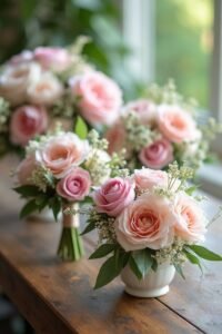 beautiful garden wedding bouquets