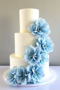 beautiful hydrangea cake decorations