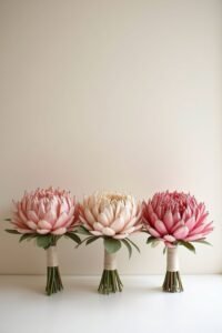 beautiful protea bridal bouquets