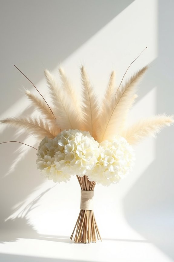 bleached botanicals exude elegance