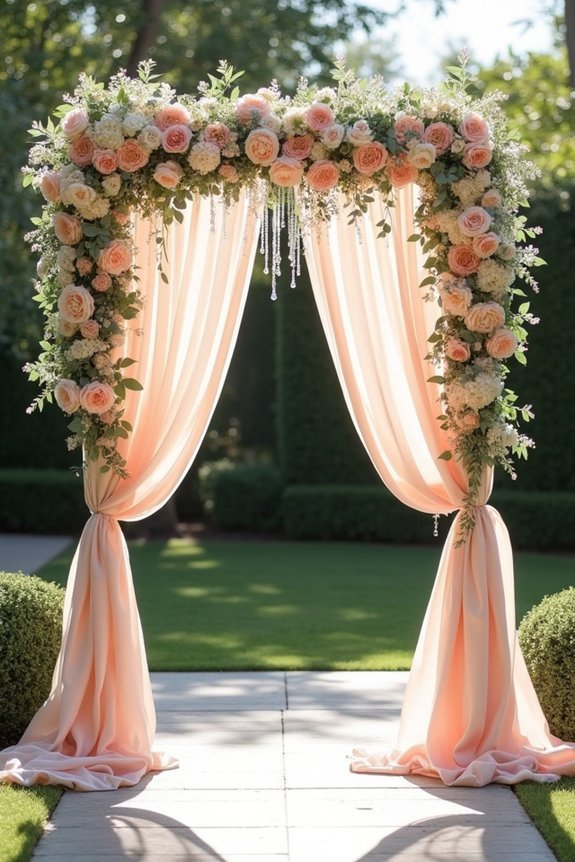 blush and champagne elegance