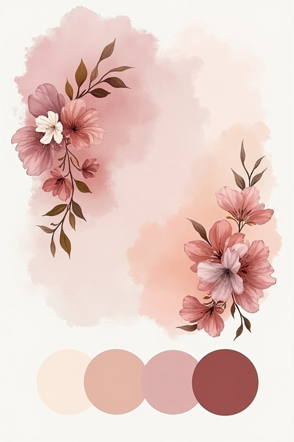 blush and mauve sophistication
