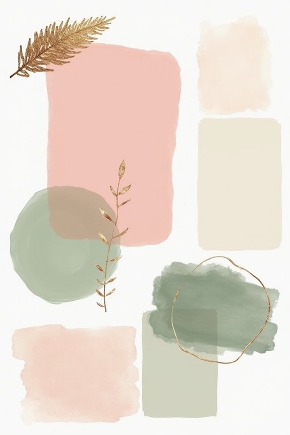 blush pink color combinations