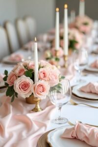 blush pink wedding decorations ideas