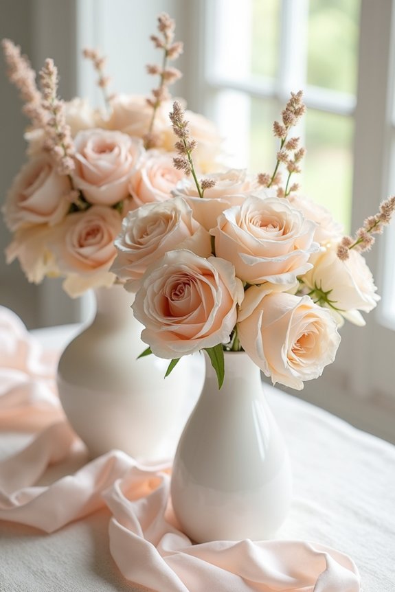 blush pink wedding versatility