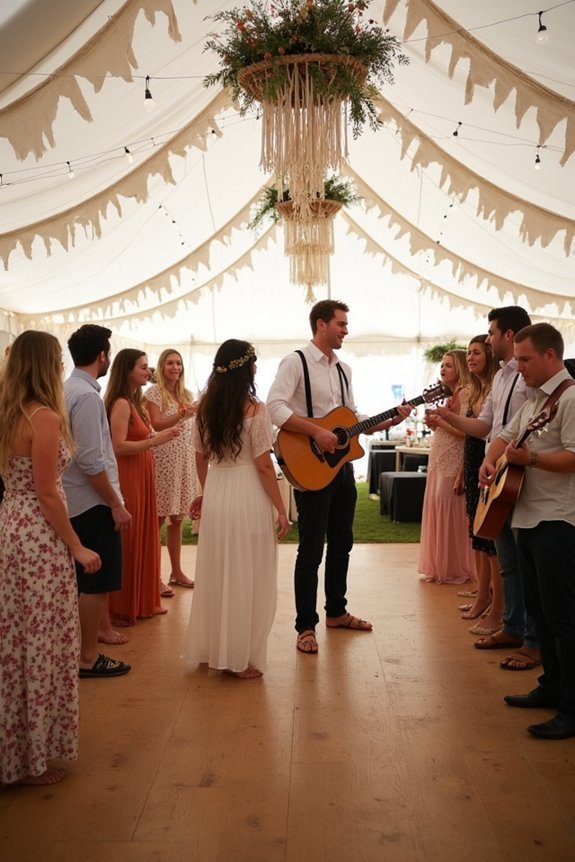 boho reception music choices
