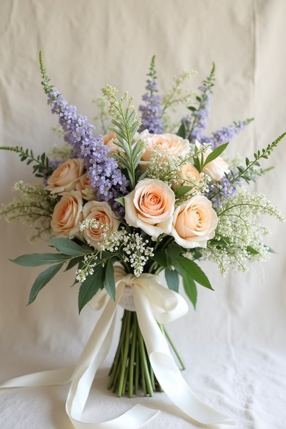 boho wildflower bouquet design