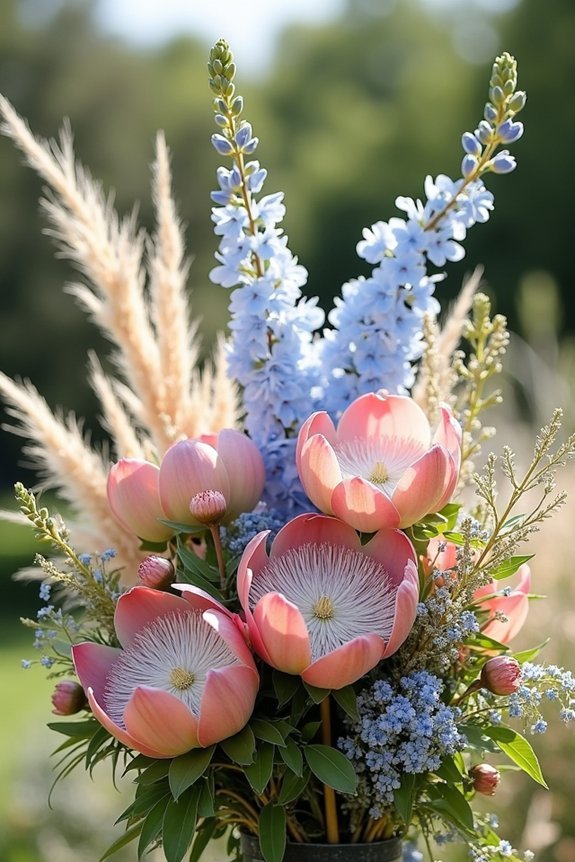 bold floral arrangement ideas
