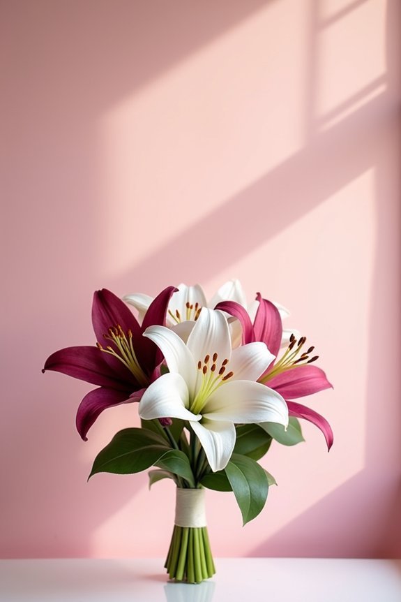 bold lilies for stunning arrangements