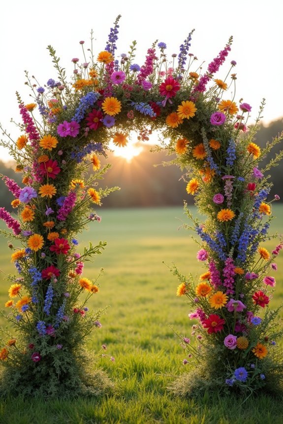 bold wildflower bouquet combinations