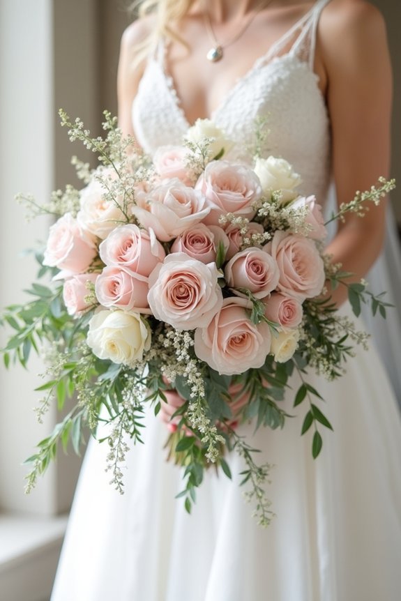 bouquet silhouette shapes and sizes