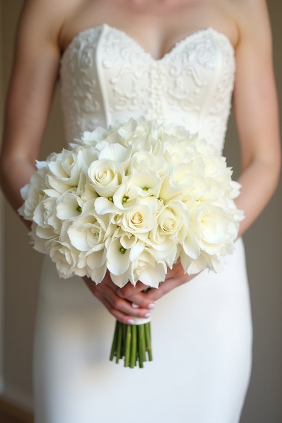 bouquet size and proportions