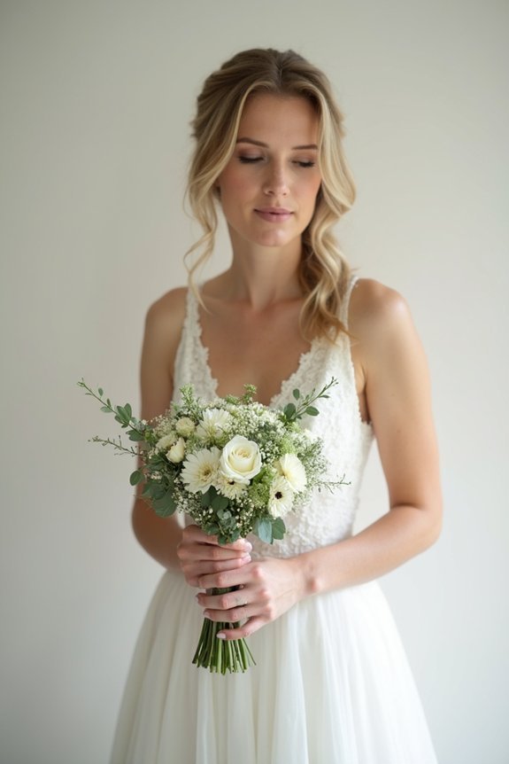 bouquet size and proportions