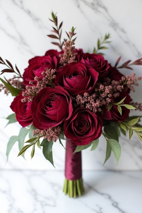 bouquet structure and arrangement