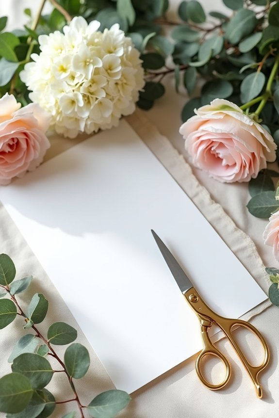 bouquet structure layering technique