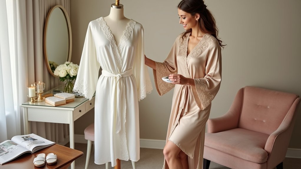 bridal robe comfort considerations
