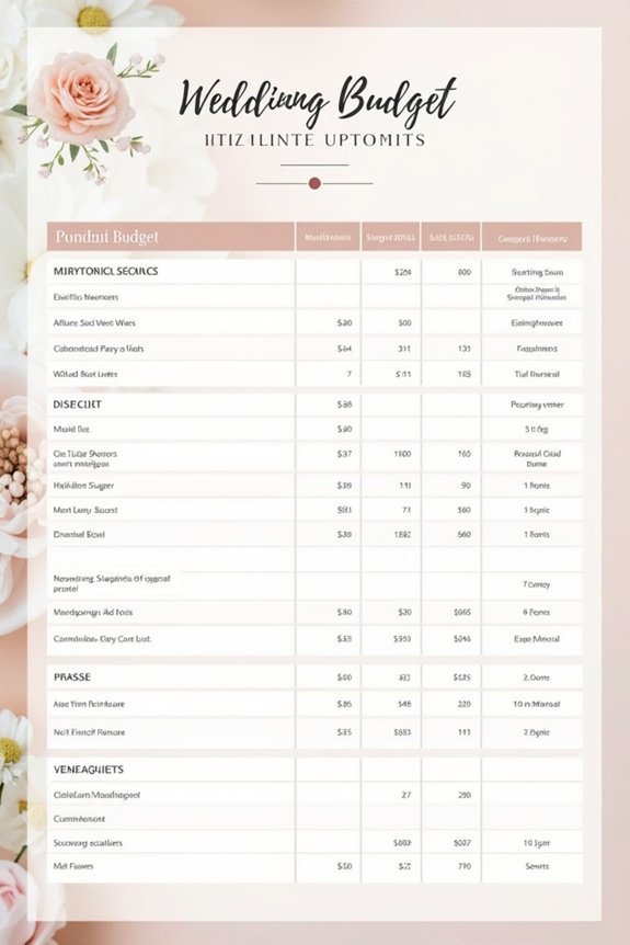 budget and venue planning