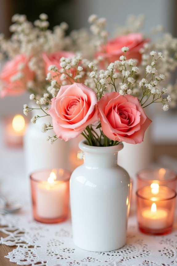 budget friendly coral elegance
