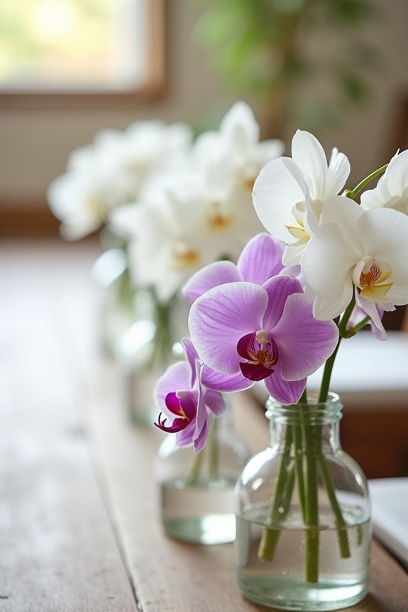 budget friendly orchid arrangements