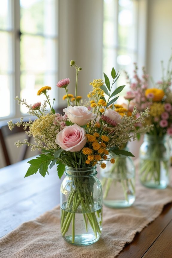 budget friendly rustic flower sourcing