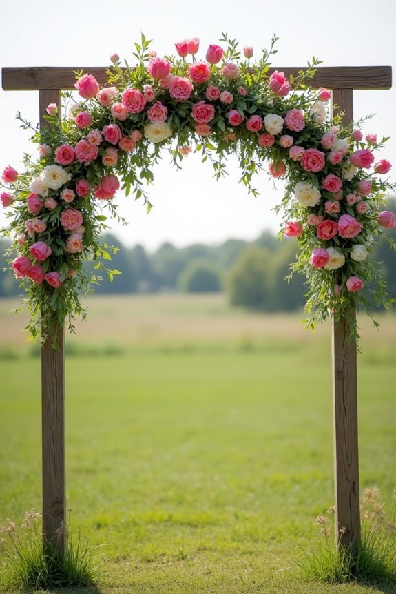 budget wedding arch ideas