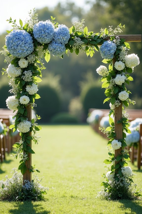 budgeting for wedding arch