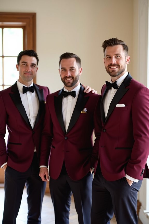 burgundy elegant versatile timeless