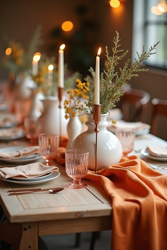 burnt orange wedding inspiration