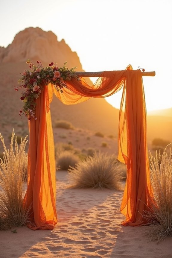 burnt orange wedding suitability