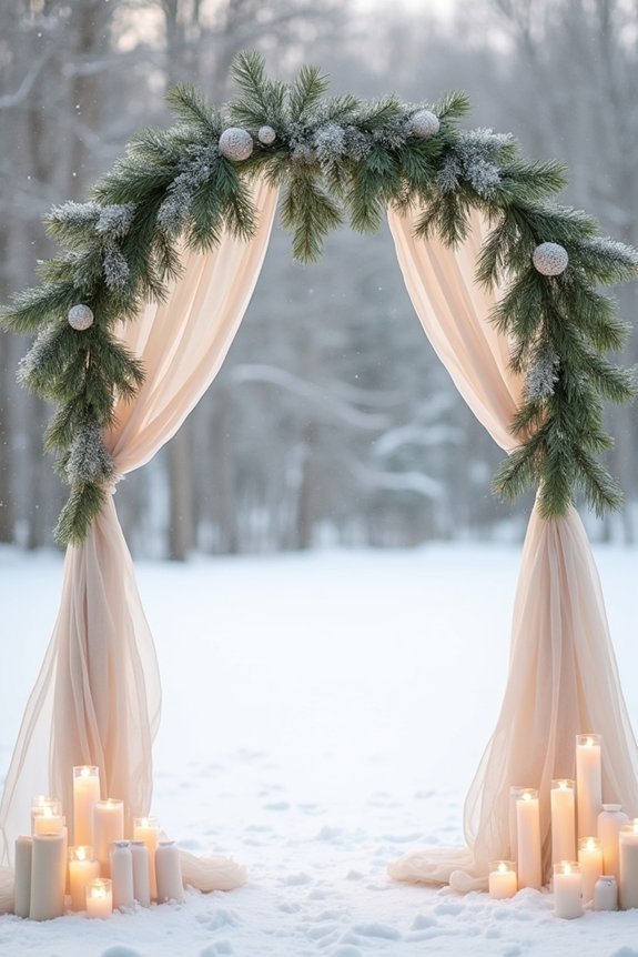 candlelit elegance for winter