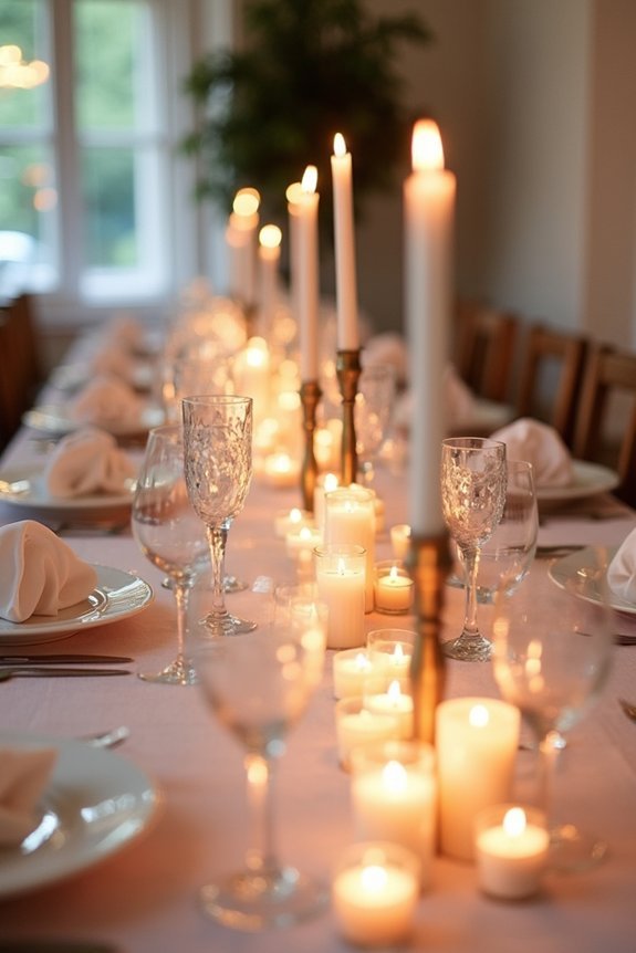 candlelit romance on budget